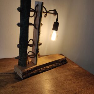 Houten lamp #2